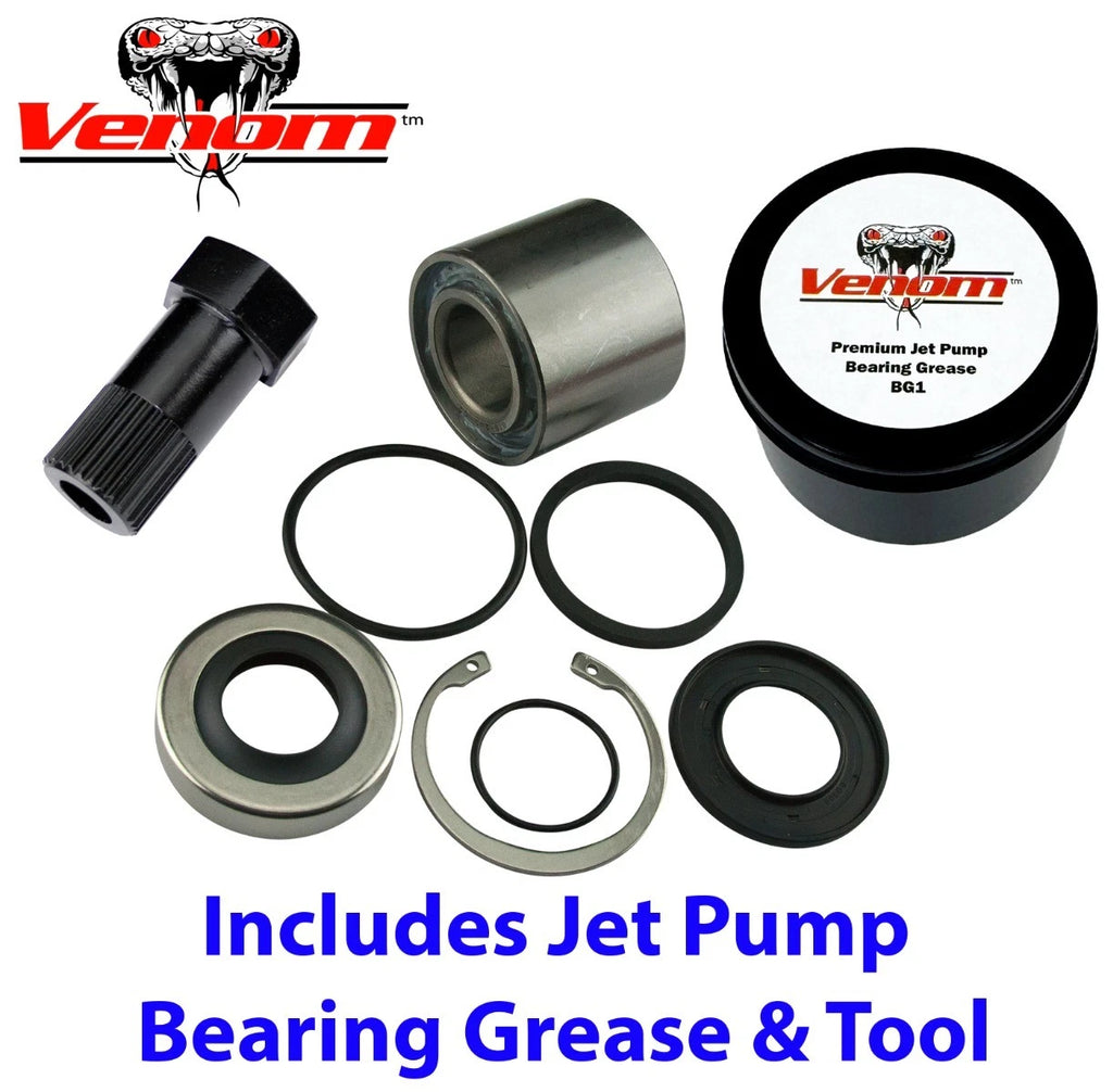 Jet Pump Rebuild Kit for SeaDoo Wake 430 (2010–2012) w/ Grease & Impeller Tool