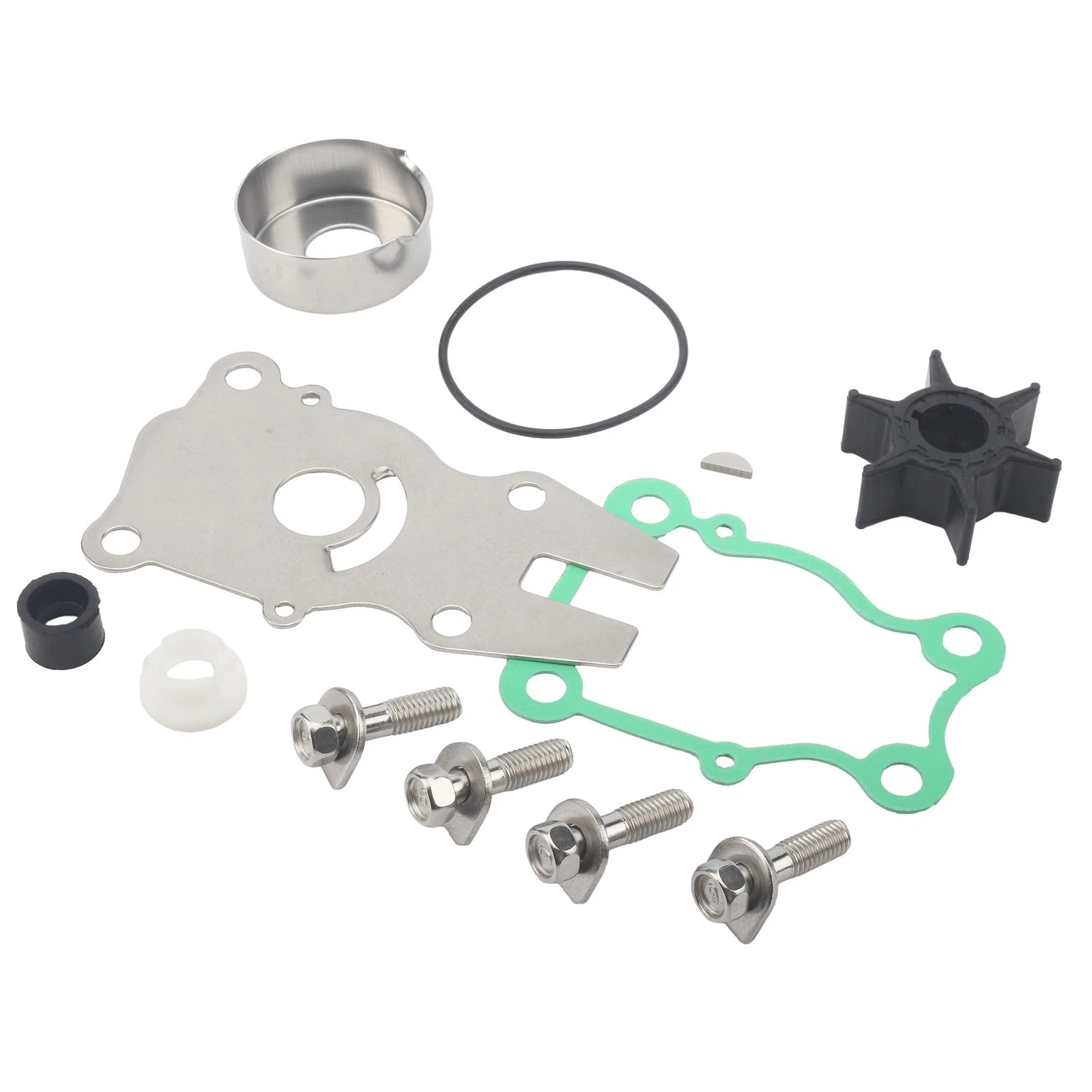 Water Pump Repair Service Kit for Yamaha Outboard (6BG-W0078-00, 6BG-W0078-01)