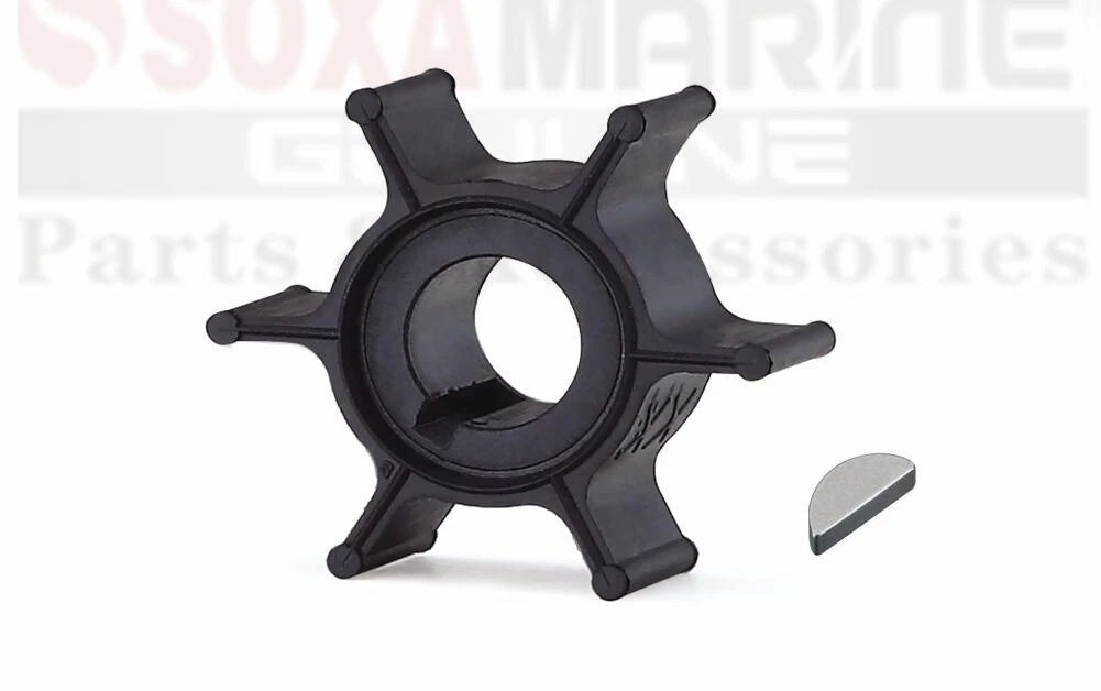 Water Pump Impeller with Key for Yamaha Outboard Motor (6G1-44352-00)