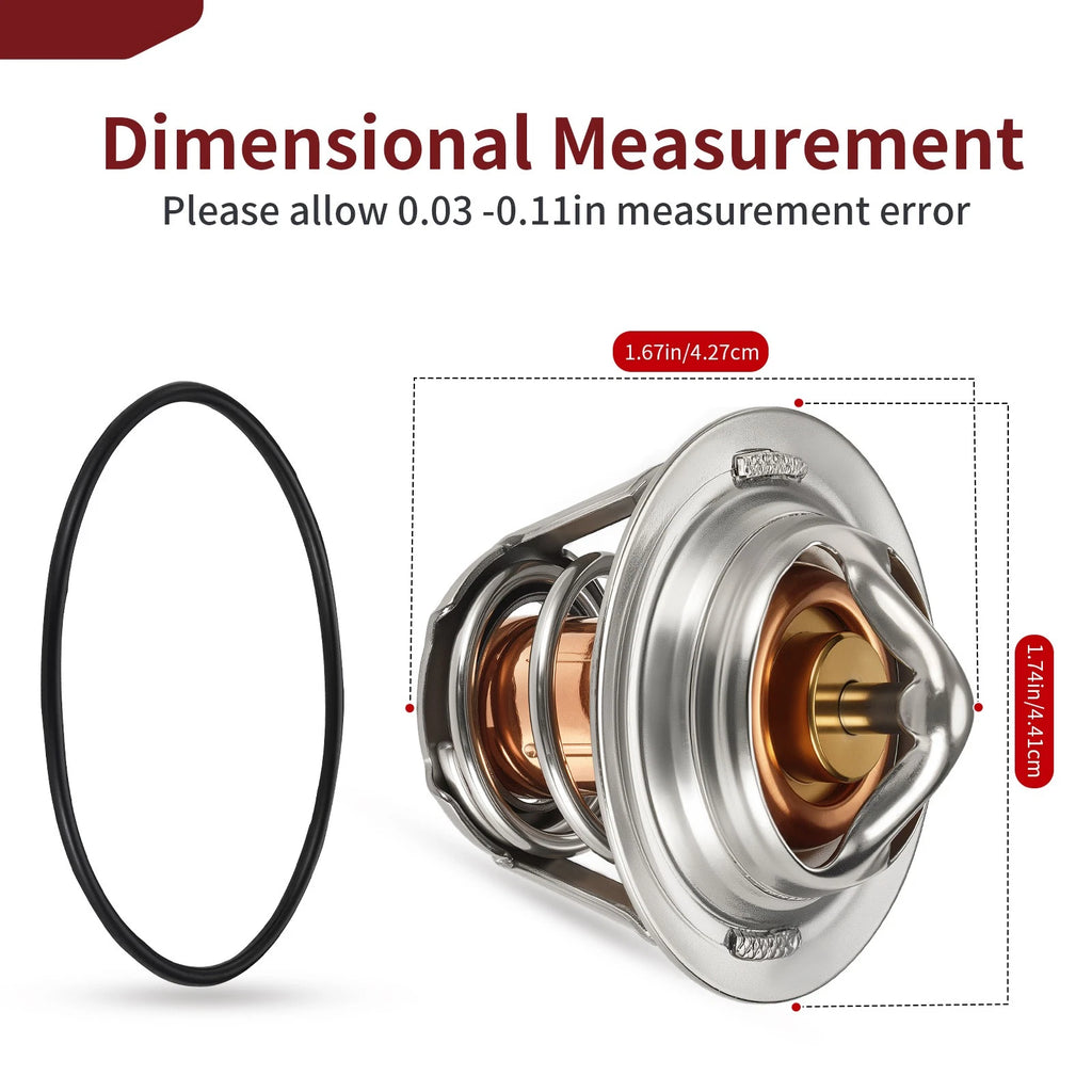 Thermostat O-Ring for Honda Interceptor 700 750 VFR700F VFR750F CBR600F CBR900RR