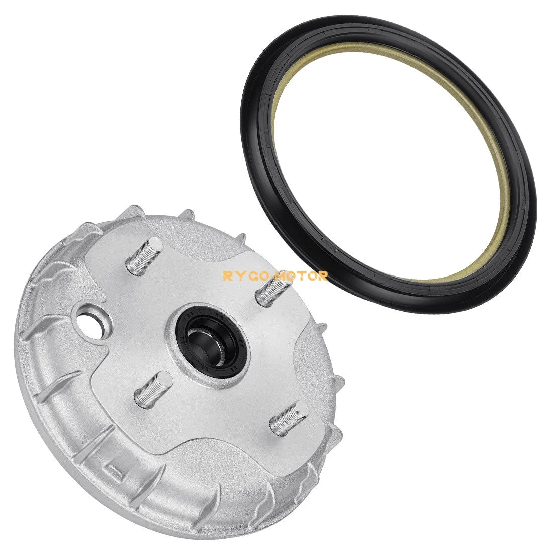 Front Brake Drum with Seal for Honda Rancher 350 TRX350TM (2000–2006) #44600-HN4-670