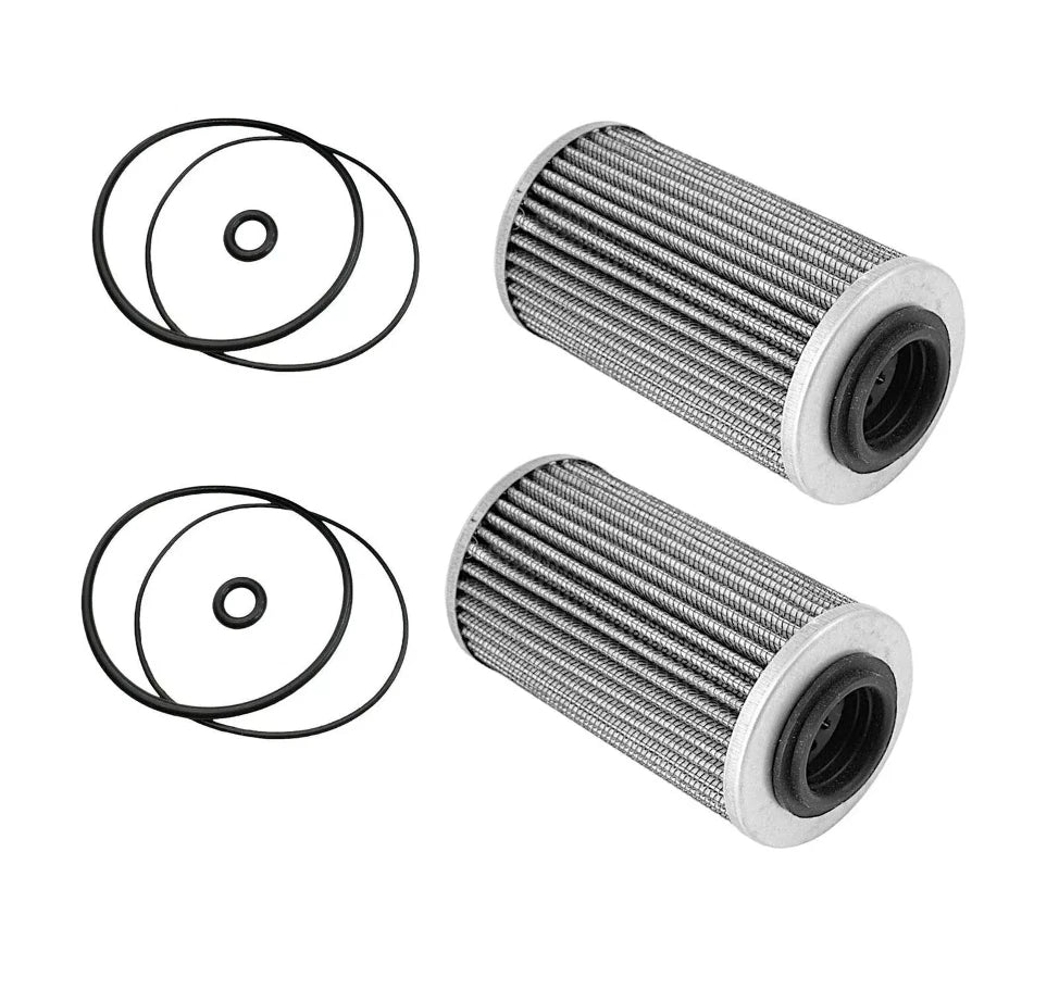 2Pcs Oil Filter W/O-rings for Sea-Doo GTI RXT RXP GTX (130hp 300hp)