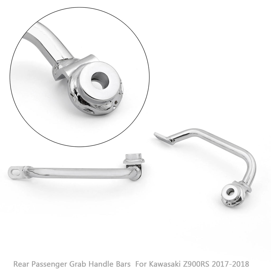 Passenger Handle Grab Bar for Kawasaki Z900RS (2017–2022) Chrome
