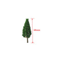 30pcs 2.67" Green Pine Trees for Train Railroad Landscape Scenery