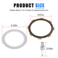 Clutch Kit for Honda XR200 XR200R ATC200X XL185S XL200R (1986–2002)
