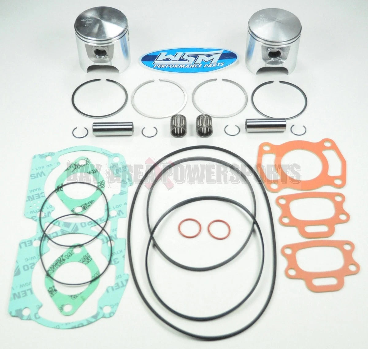Piston Gasket Top End Rebuild Kit .5mm for Sea Doo 717 720 HX SP SPX GSI GTI GTS