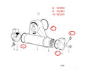 Oil Cooler Seal for Volvo Penta AQ120-AQ170 (925092, 925255, 925983)