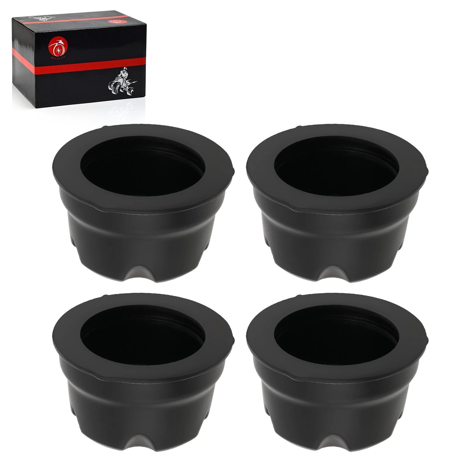 Set of 4 Center Wheel Hub Caps for Suzuki King Quad 500 700 750 (2005–2023)