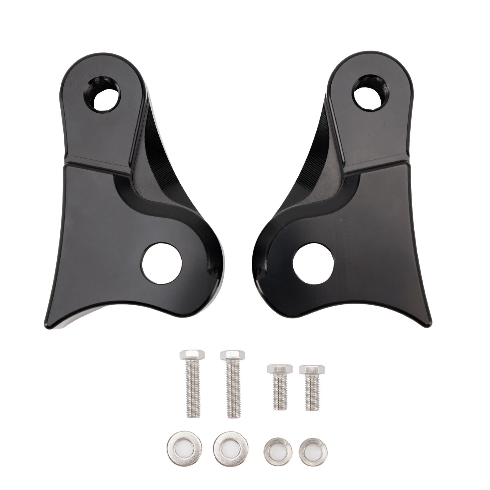 1.5" Lowering Link Blocks Kit for Harley Touring Street Glide Road King Electra (2009–2025)