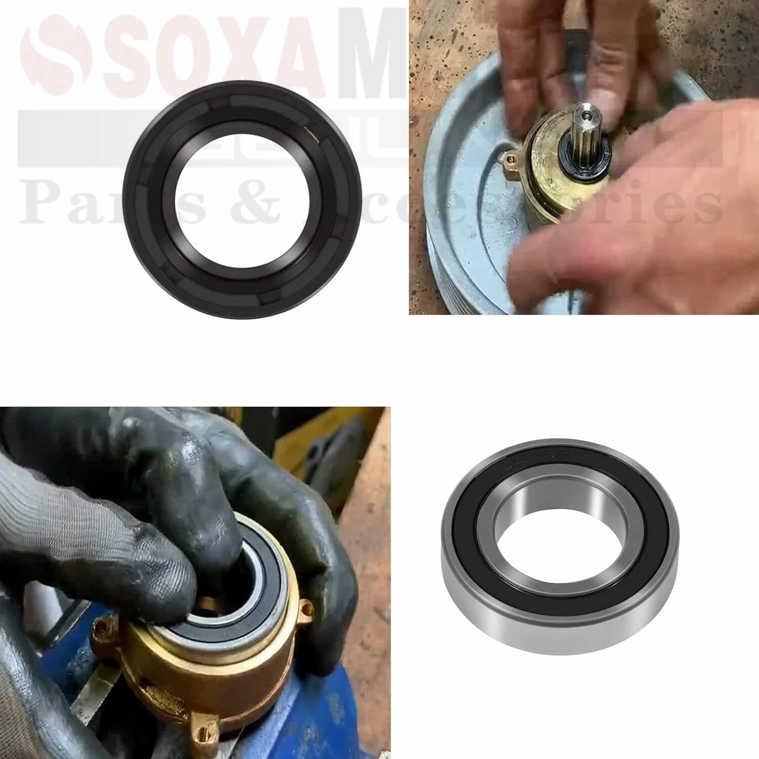 Raw Sea Water Pump Repair Kit for Volvo Penta 5.0Gi 5.0GL 5.0GXi OSi