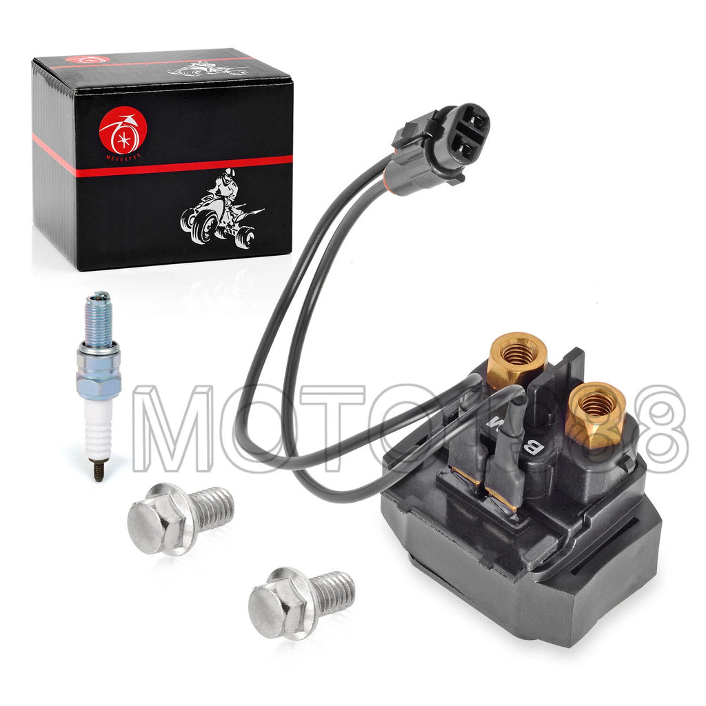 Starter Relay Solenoid & Spark Plug for Yamaha Grizzly 600 (2000–2001)