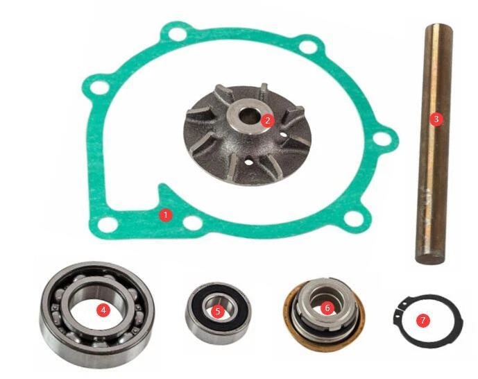 Rebuild Kit for Volvo Penta Circulation Pump AD41 AQADA40 AQAD41 D41 876794 876544