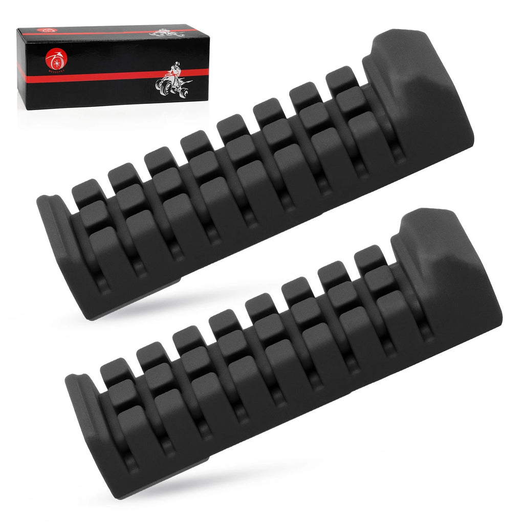 2 Pack Rubber Foot Rests Pegs for Suzuki LT80S (1987–1995) QuadSport 80 (1987–2006)