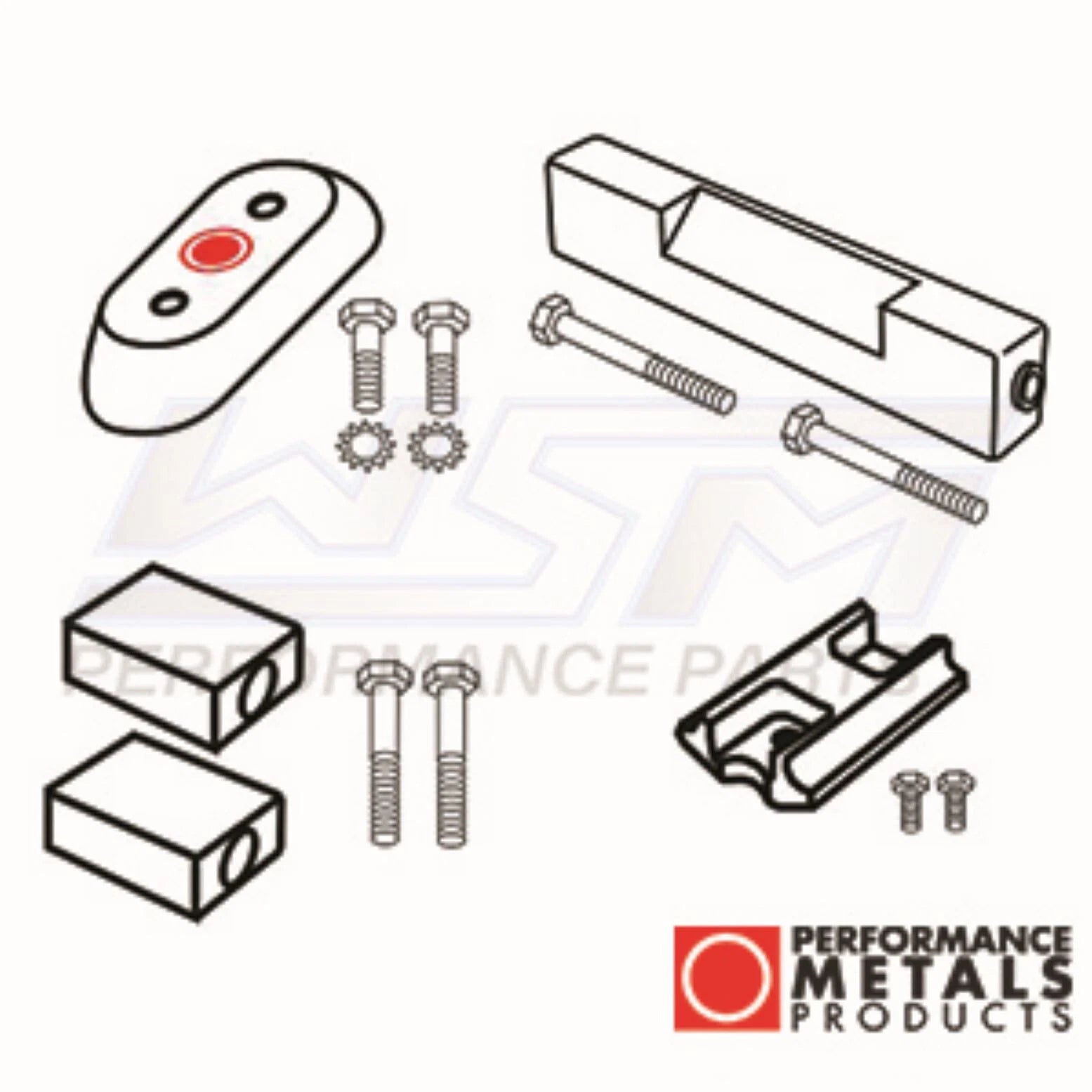 Anode Kit for Johnson Evinrude 50-225 Hp (1991–1995) - PMC10189A