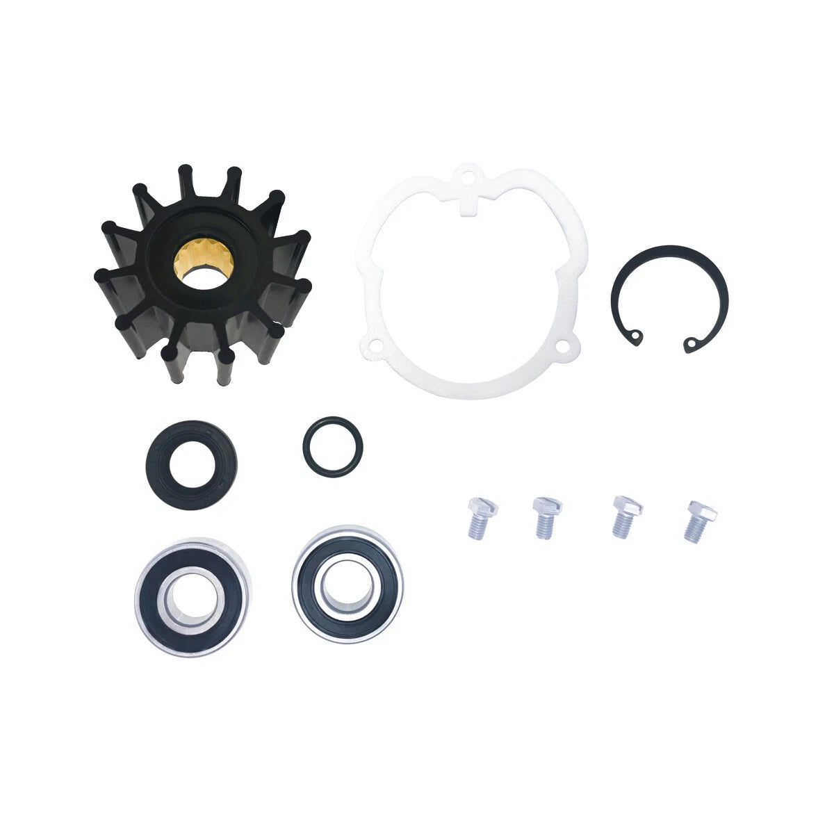 Raw Water Sea Pump Rebuild Kit for Volvo Penta OMC (3857794, 3858847)