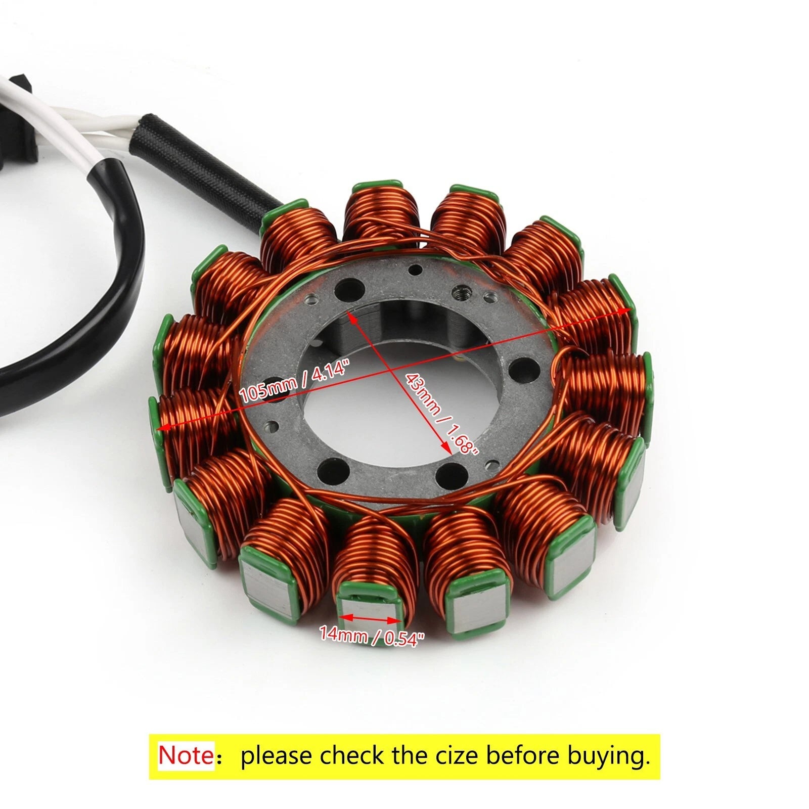 Stator Coil for Kawasaki ZX1000 Ninja ZX-10R (2006–2007) B UK T9