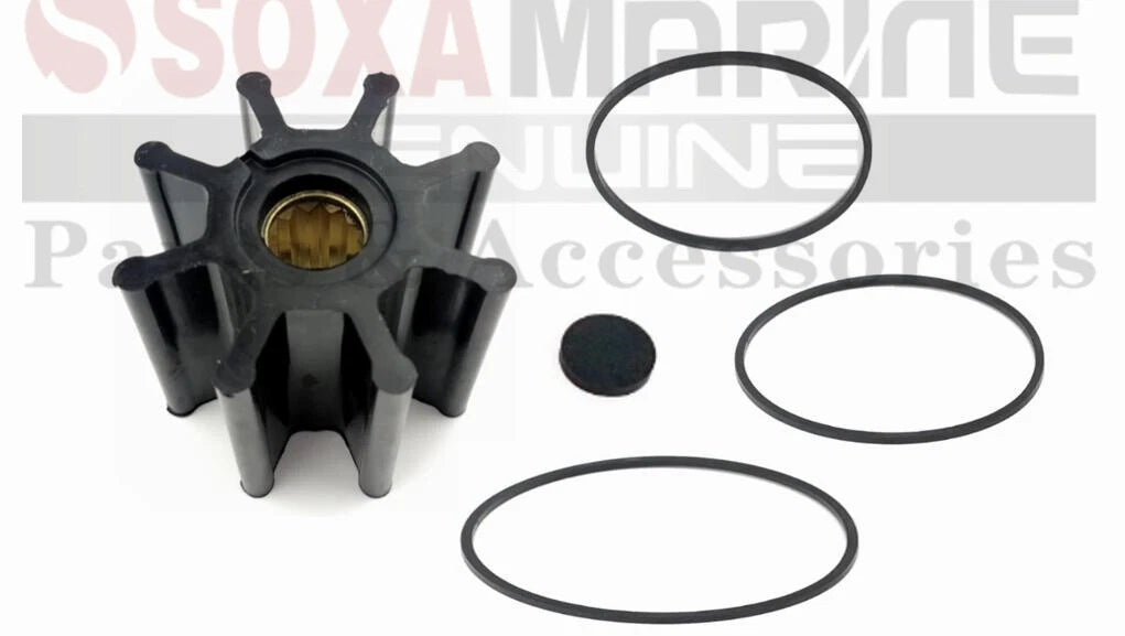 Impeller Kit with O-rings for Yanmar 4LH-TE, 4LH-HTE-DTE-STE (Replaces 127610-42270)