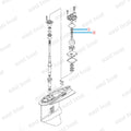 Driver Shaft Space & Collar for Yamaha Outboard 50-300 HP (61A-45538, 61A-45527)