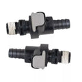 2X Sprayless Fuel Line Connector for Attwood Universal (8838US6)