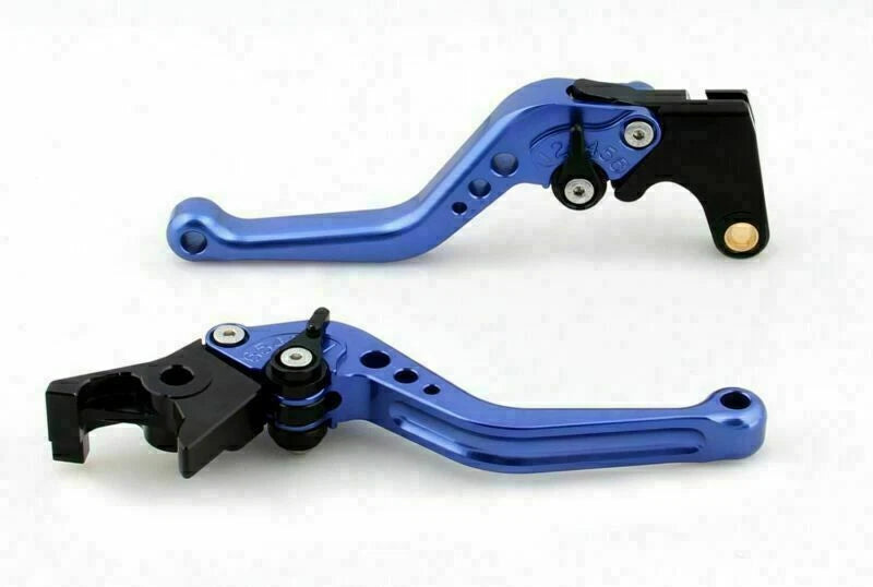 Short Brake Clutch Levers for Kawasaki Z750 Z800 (2007–2014) Blue T9