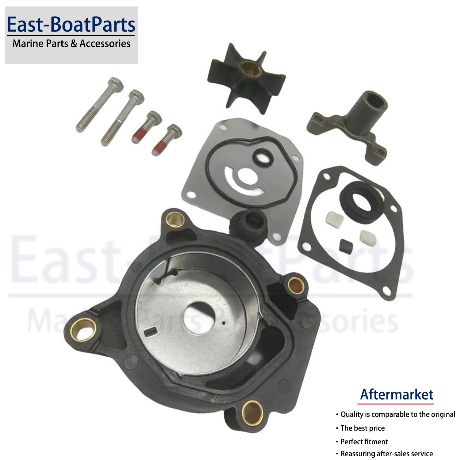 Water Pump Impeller Kit for Johnson Evinrude (0439077, 0396933)