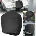 Engine Cover for 30-60 HP Outboard Motor (Universal) Black/Silver