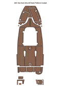 EVA Pads for Sea Hunt Ultra 225 (2020) - Swim Platform Cockpit Mat