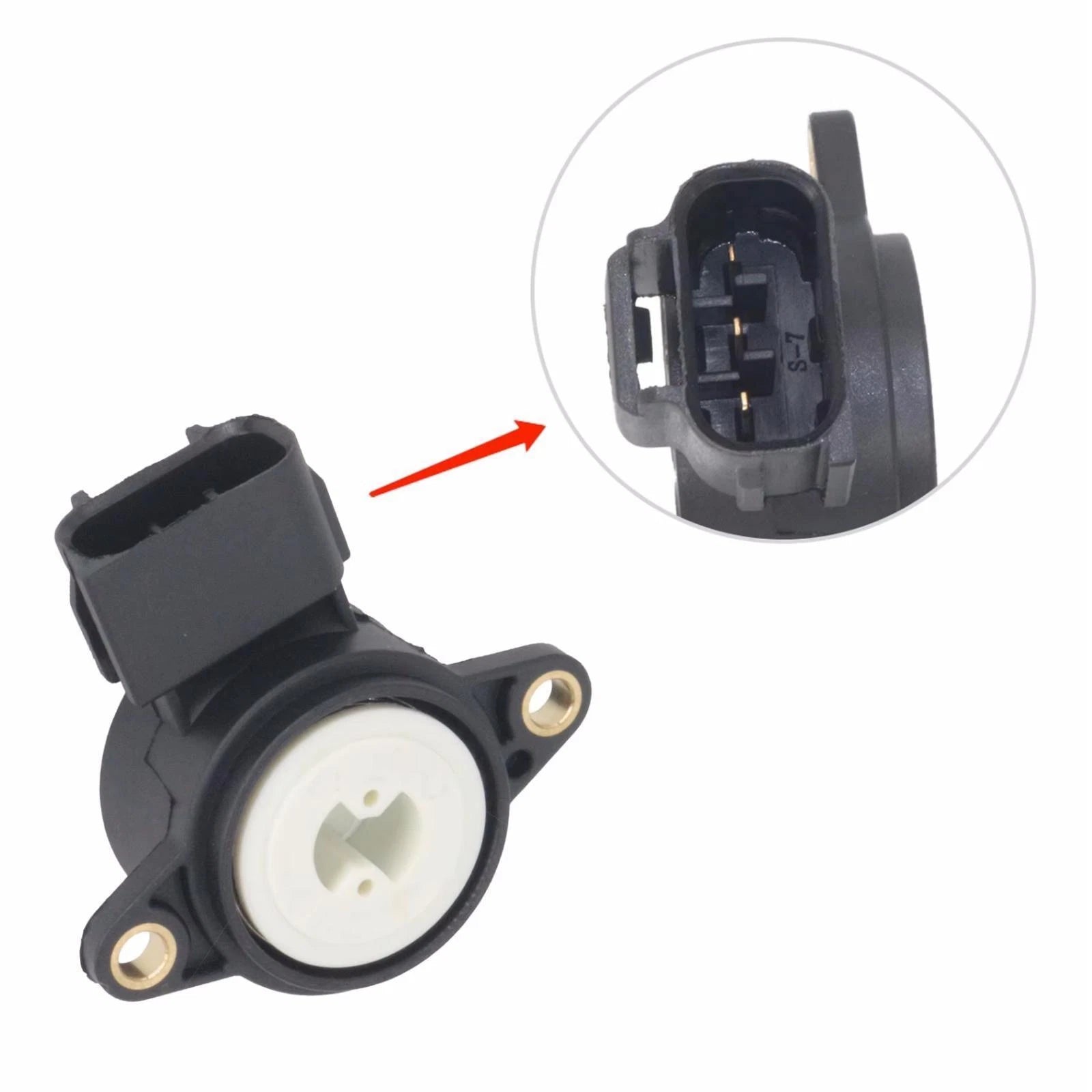Throttle Sensor 6C5-85885-00-00, 7230-16M90 for Yamaha F60 F75 F90