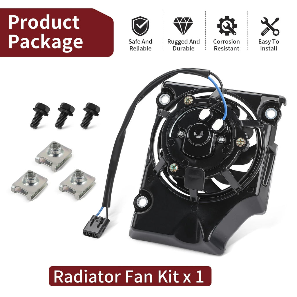 Radiator Fan Kit B29-E24E0-V0-00 for Yamaha YZ250FX WR250F (2015–2019)