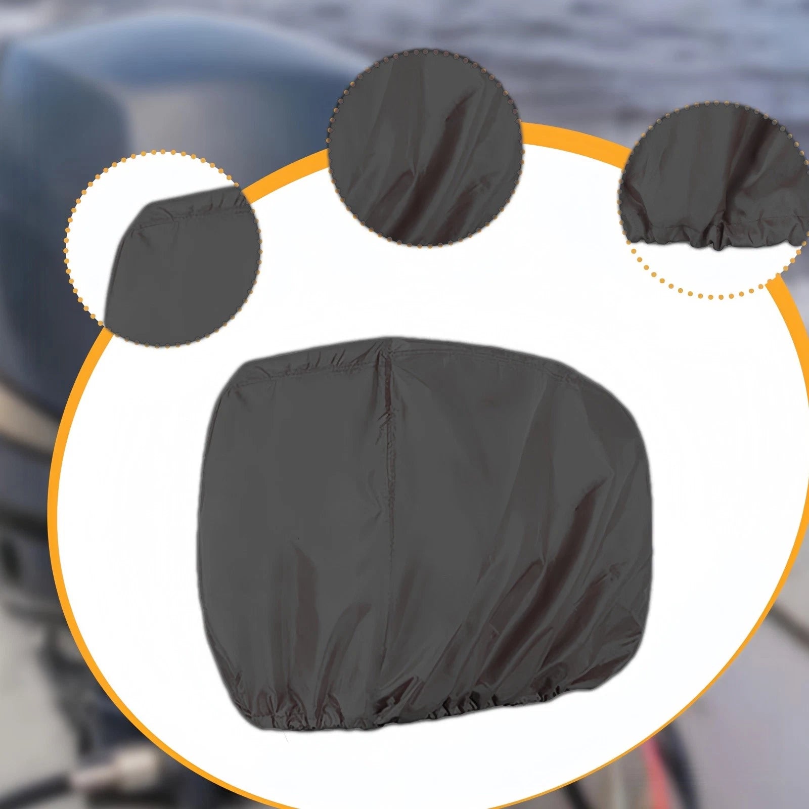 Heavy-Duty Waterproof Engine Cover for Johnson 60-100 HP Outboard