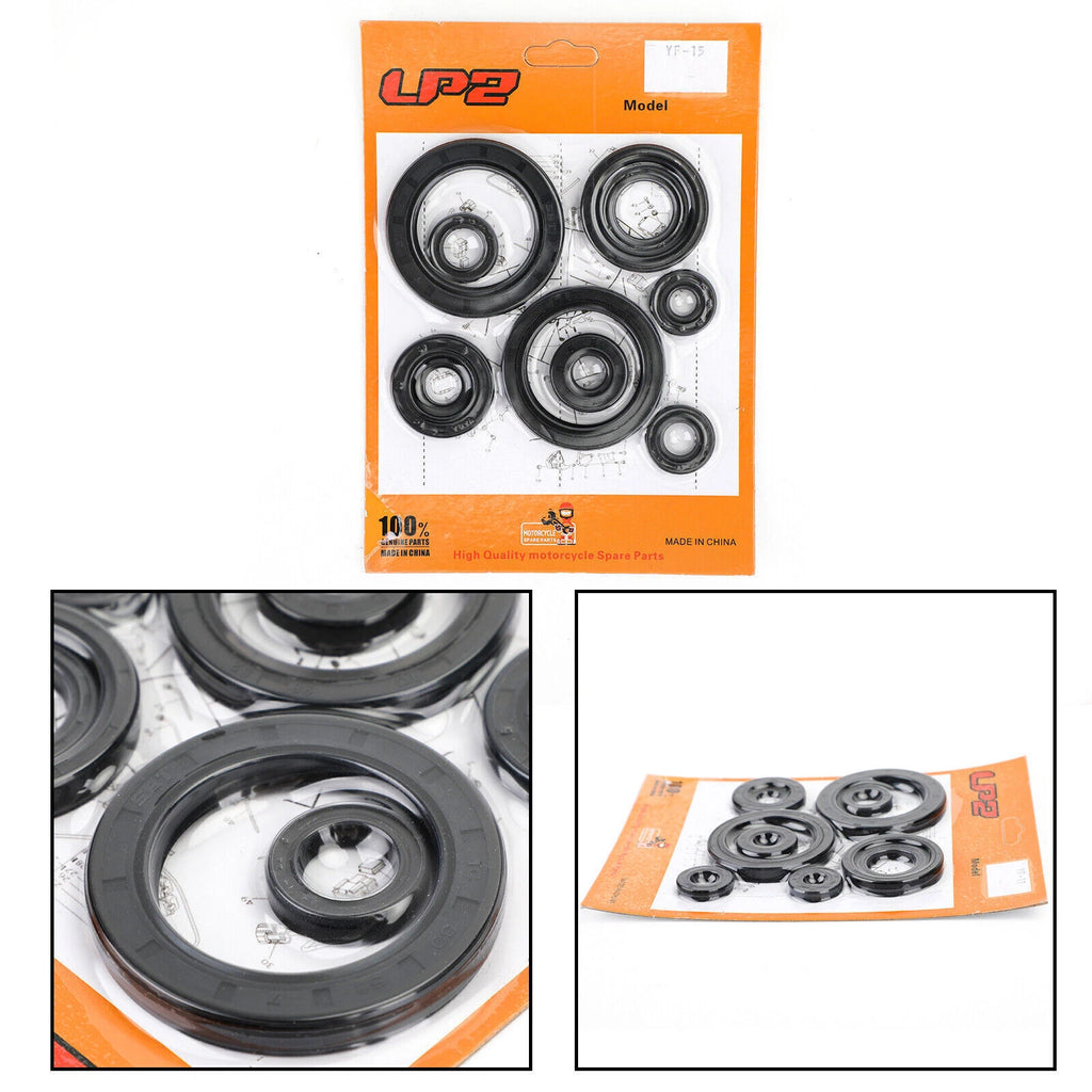 Complete Engine Oil Seal Crankcase Kit 10pcs for Honda CRF450R (2002–2006)