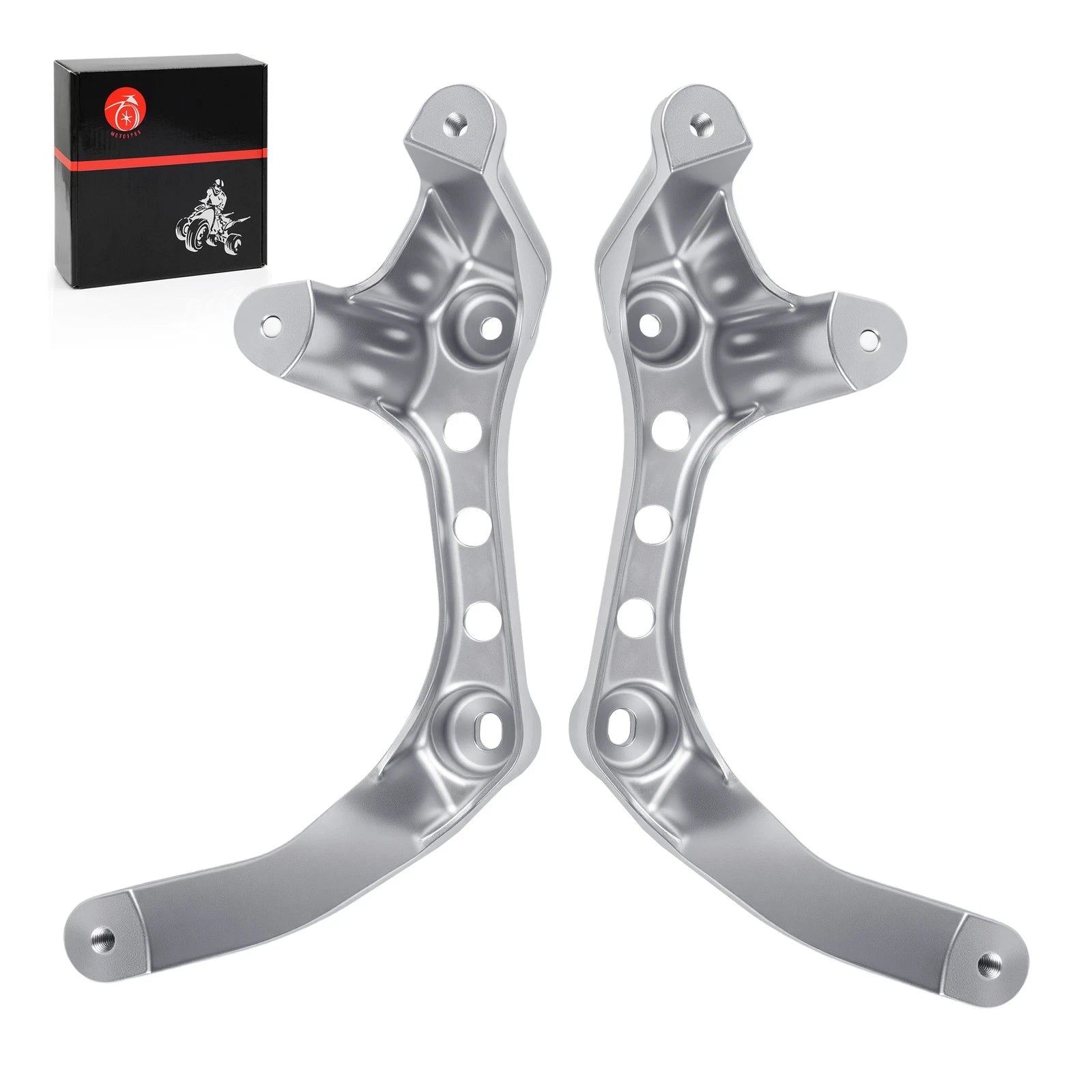 L+R Front Fender Brackets for Yamaha Raptor 350 (2004–2007) 5YT-21514-00-00 5YT-21513-00-00