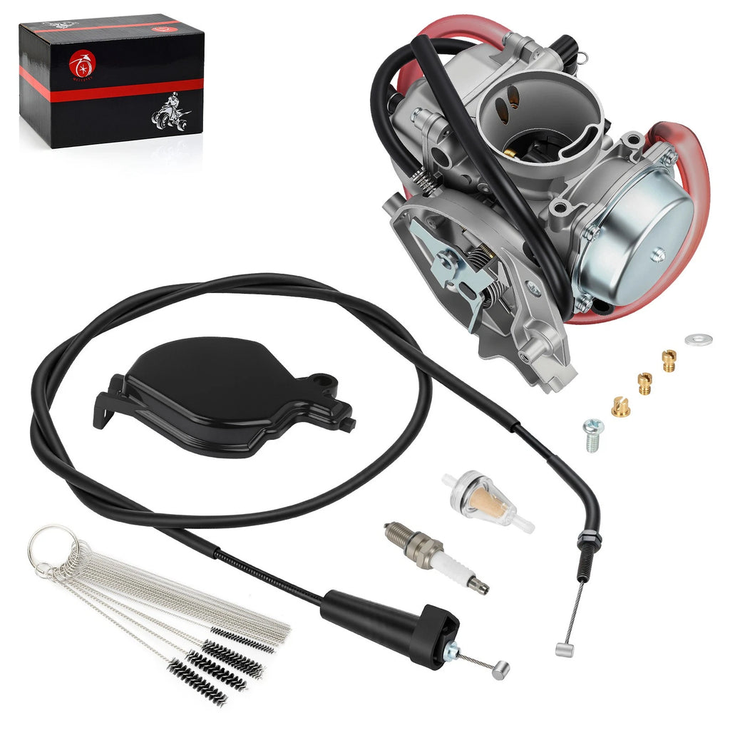 Carburetor, Throttle Cable & Fuel Filter Kit for Arctic Cat 250 300 (2001–2005)