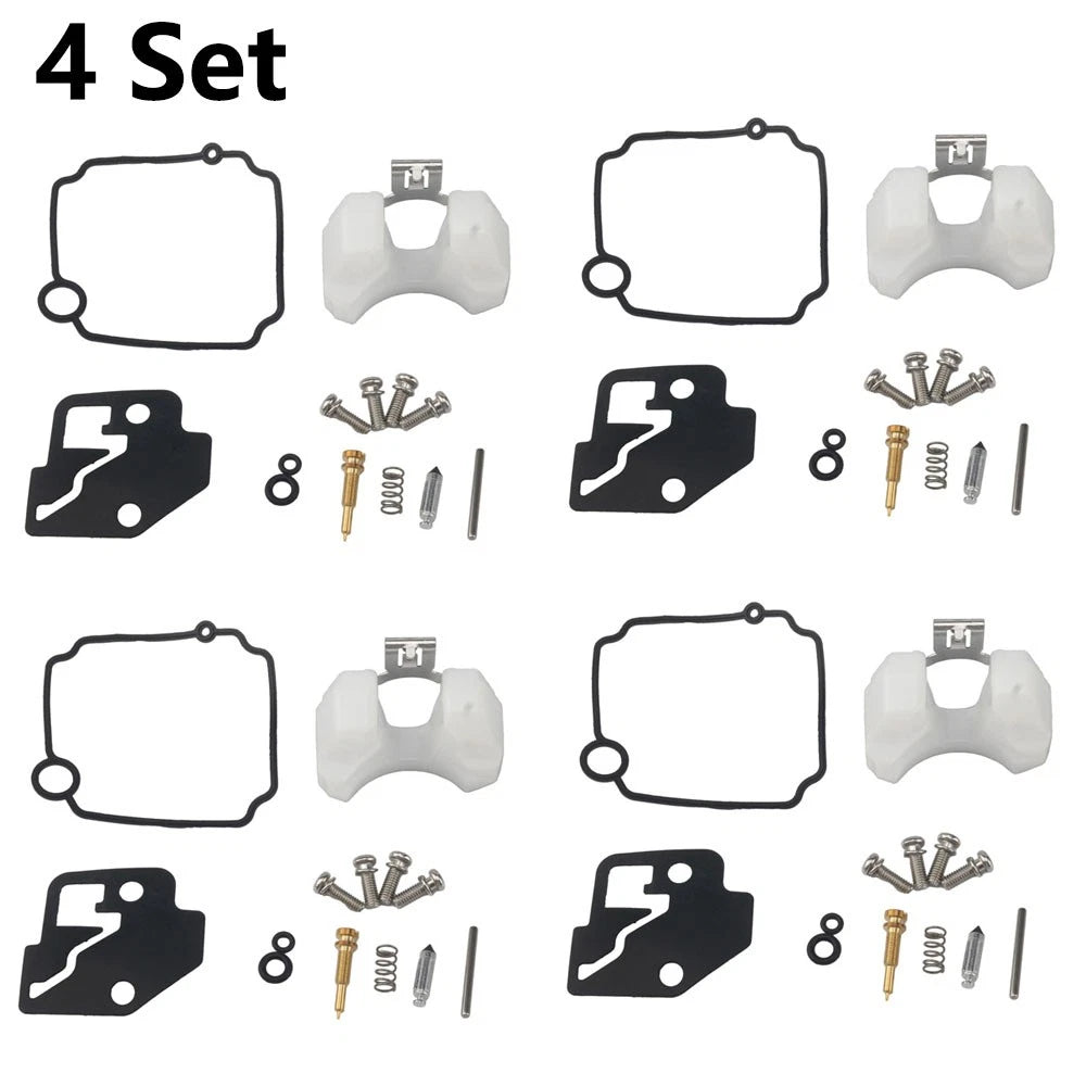 4X Carburetor Rebuild Kit for Tohatsu Nissan MFS NSF 8-9.8hp (2004–2014) 3V1-87122-0