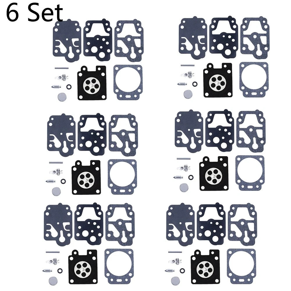 Set of 6 Carburetor Gasket Repair Kit for Homelite Blower Trimmer (K10-WYC)
