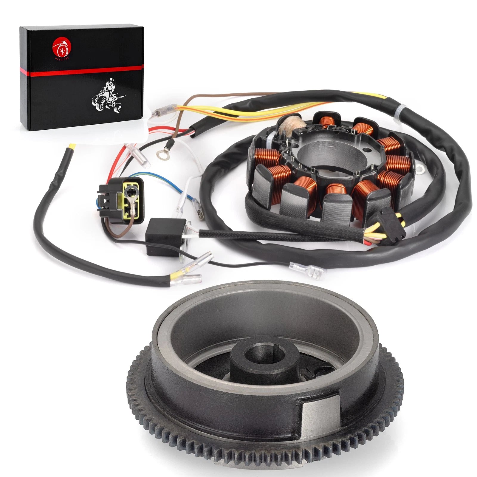 Stator w/ Flywheel 3087166 for Polaris Ranger 500 6x6 (1999)