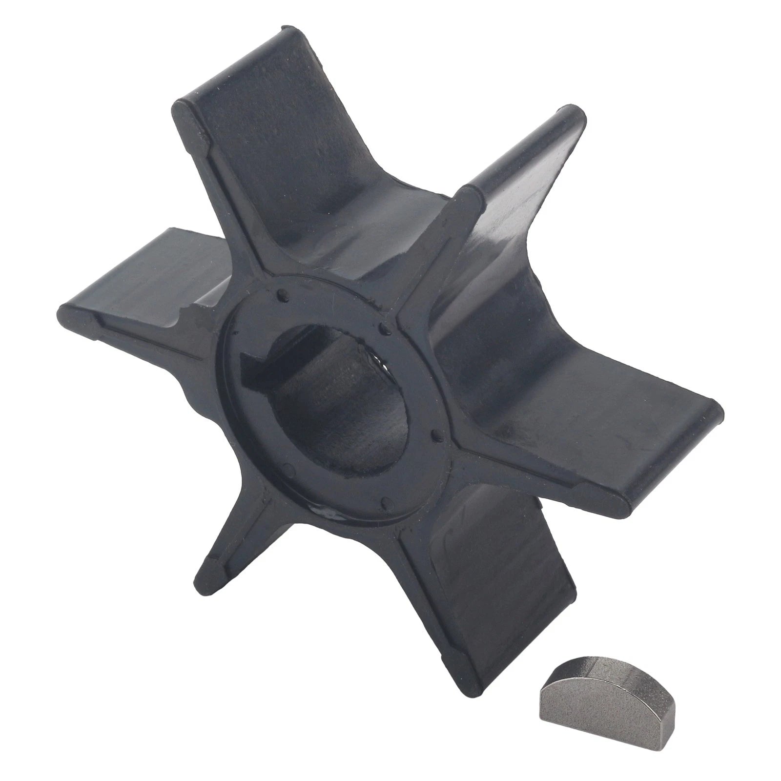 Water Pump Impeller & Key for Suzuki 35-65 HP 2 Stroke Outboard (1990–2023)