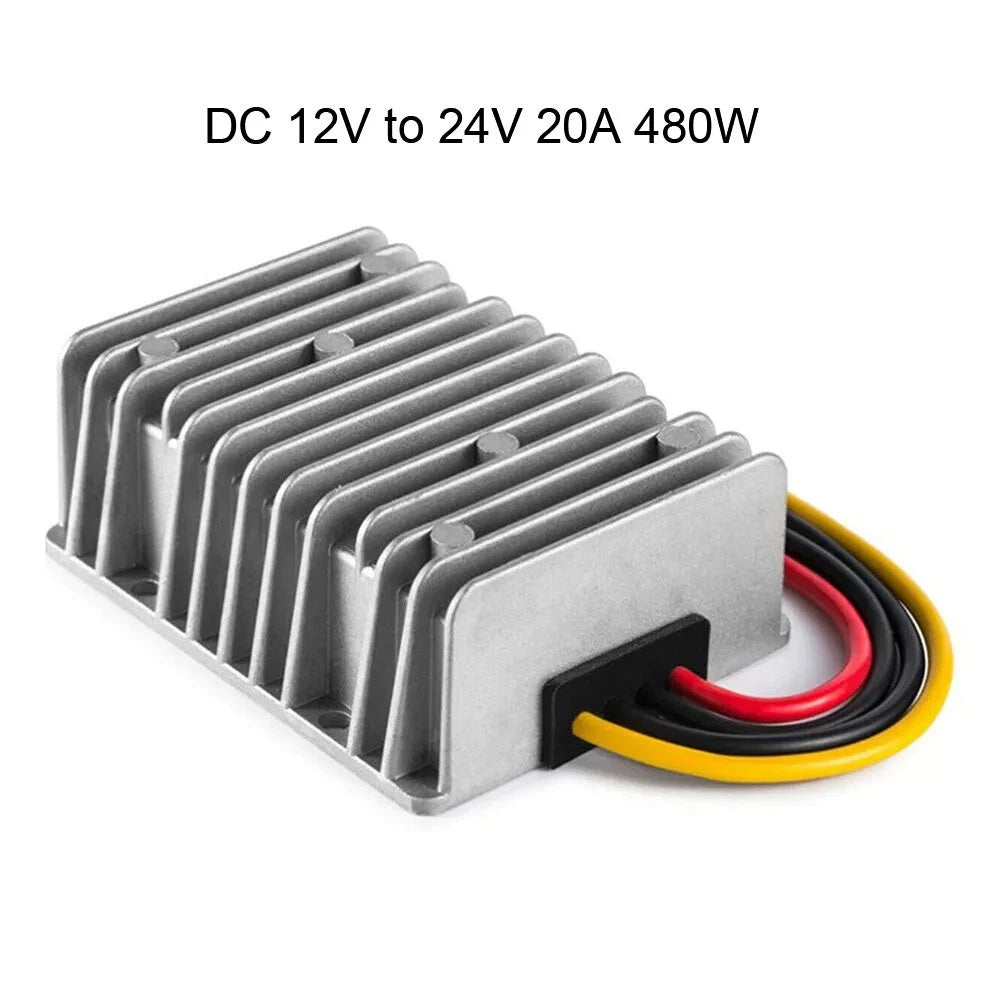 12V to 24V DC Converter 20A 480W Power Supply Module for Golf Cart