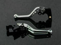 Short Brake Clutch Levers for Kawasaki Ninja 250R (2008–2012) T9 Silver