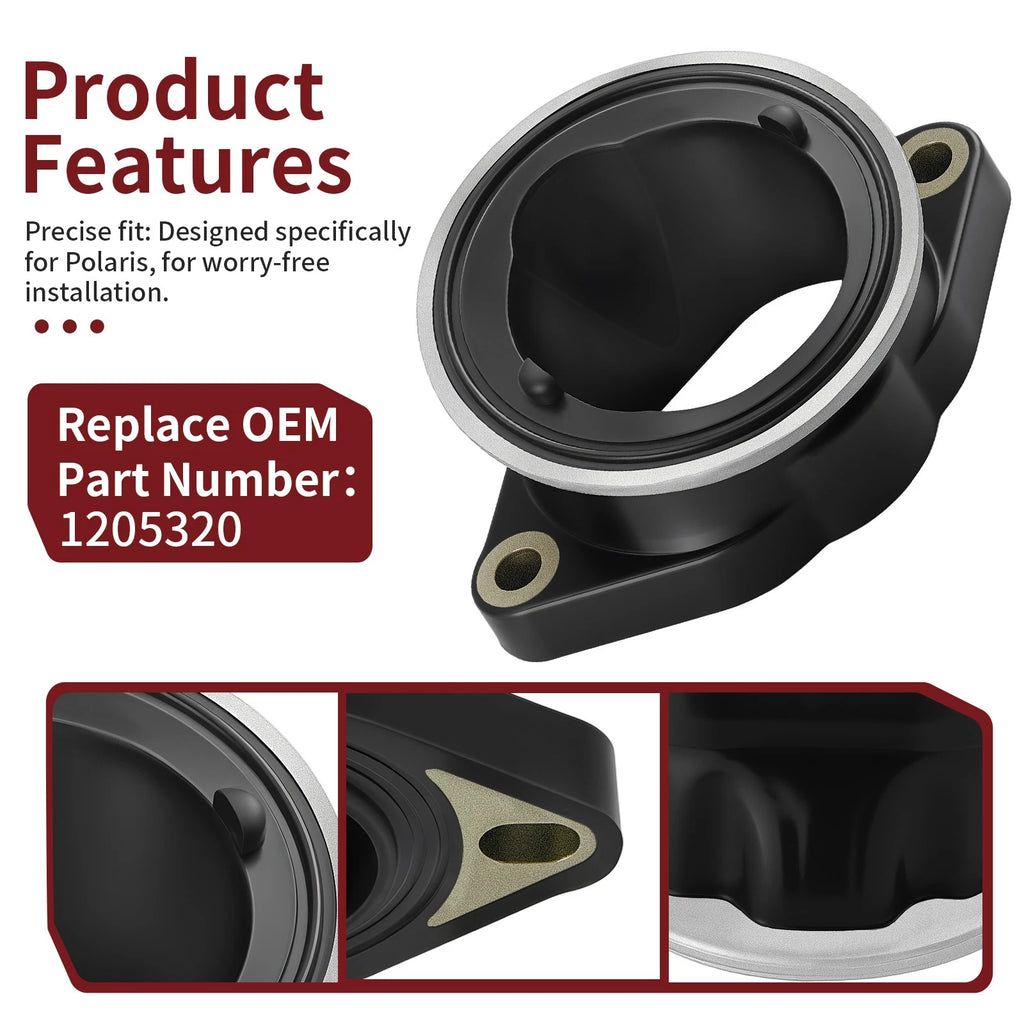 Intake Manifold Adapter 1205320 for Polaris RZR Turbo R (2022–2024)