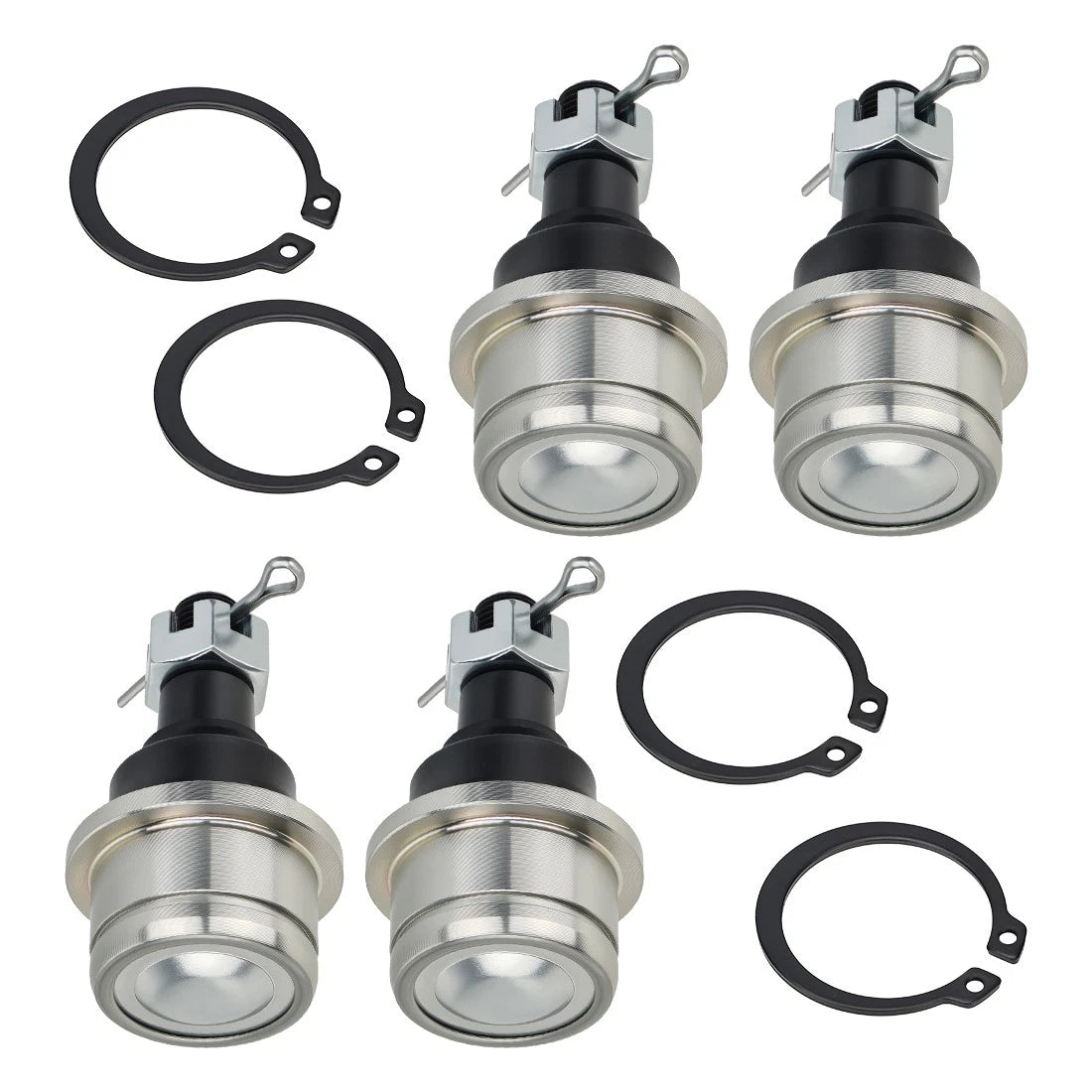 4X Upper Lower Ball Joints for Honda Rancher TRX420 (2007–2014) 51375-HP5-601 51355-HN0-A01