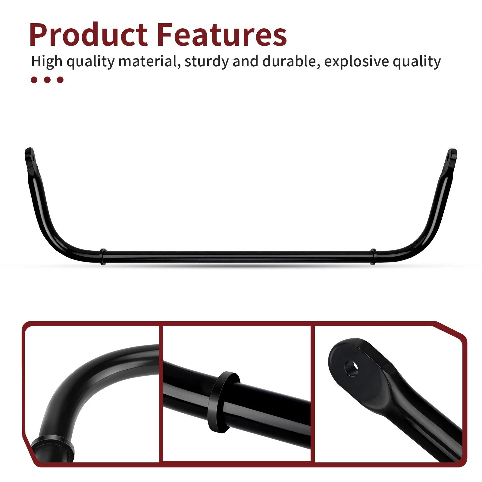 Heavy Duty Rear Stabilizer Sway Bar 5338883 for Polaris RZR XP 1000 (2015–2024)