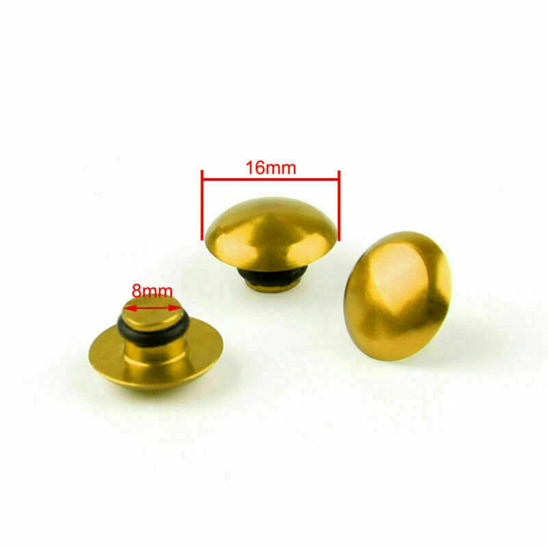 M10 Hex Socket Bolt Screw Nut Head Cover Cap for Motorcycle (Universal)