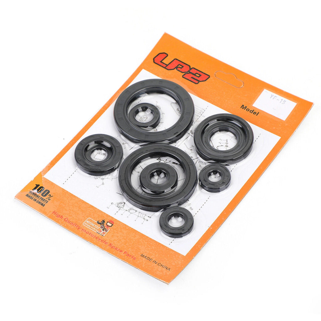 Complete Engine Oil Seal Crankcase Kit 10pcs for Honda CRF450R (2002–2006)