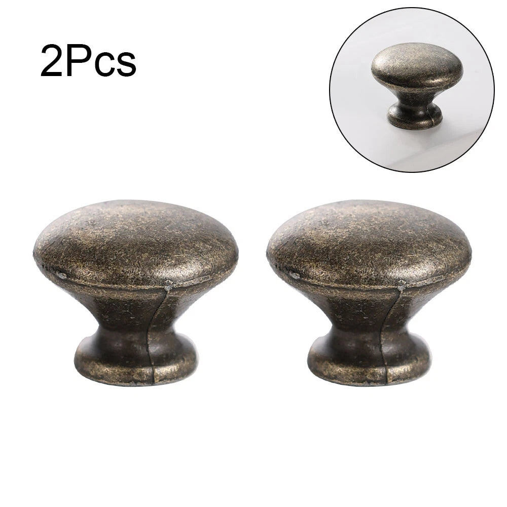 2X Antique Door Pull Handle for Cabinet Drawer (Universal Fit)