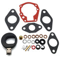 Carburetor Kit & Float for Johnson Evinrude 1.5-6 HP 439071 18-7043