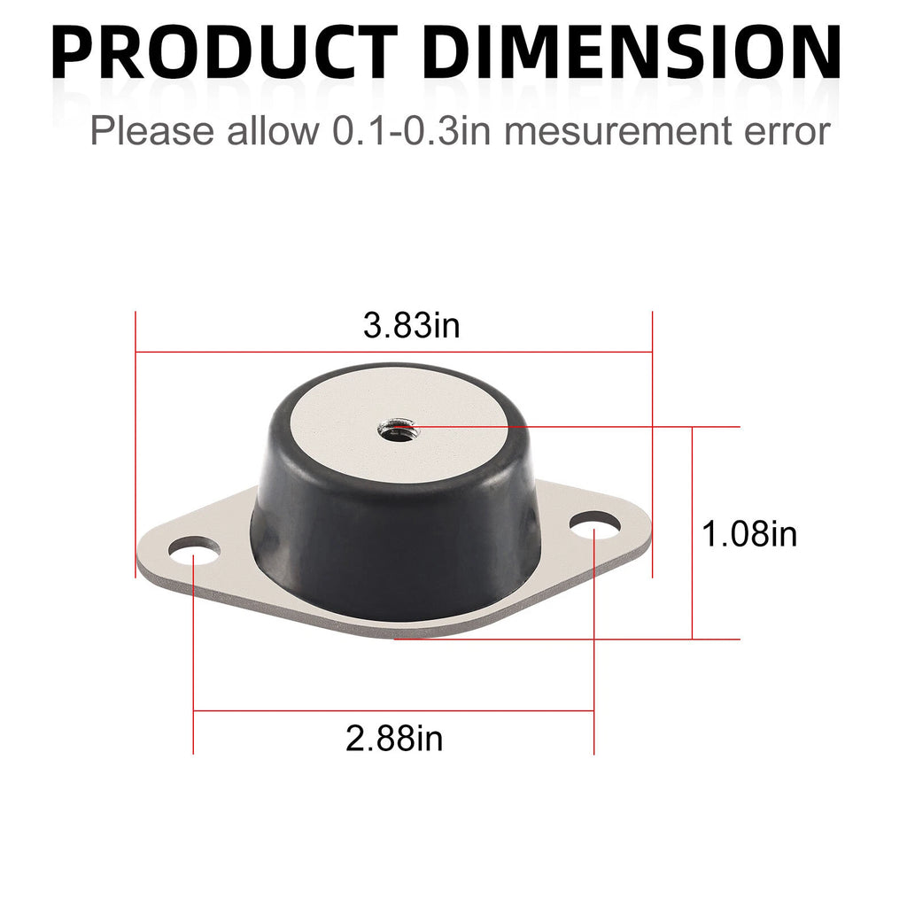 Set of 4 Engine Motor Mounts for Sea-Doo GS GT GTI LE GTS GTX HX SP SPI SPX XP