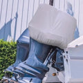 Outboard Motor Engine Cover for Universal (30-60 HP) Silver Trailerable