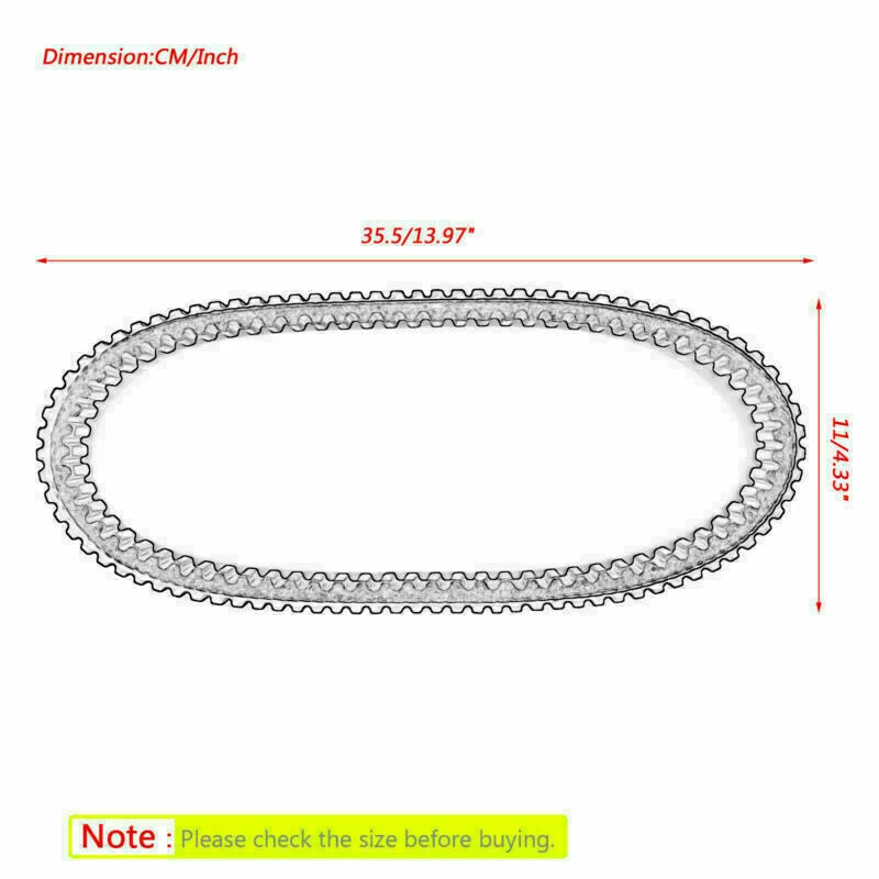 Drive Belt for Honda PCX125 (2012–2014) 23100-KZR-601 T9