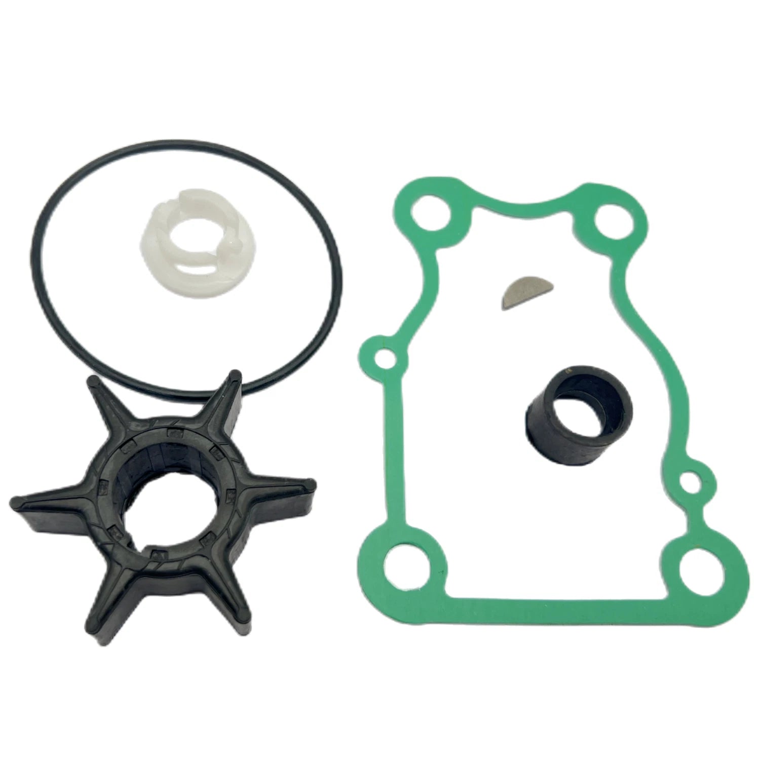 Water Pump Impeller Kit for Yamaha 4-Stroke F 40 50 60 HP (1999–2023) 63D-W0078-00